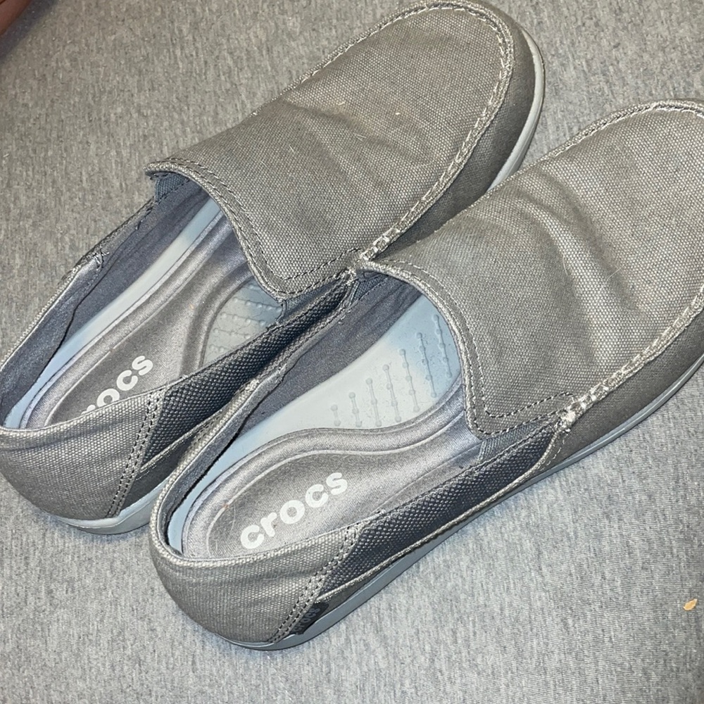 Mens Crocs slip ons